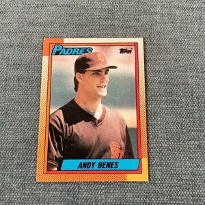 1990 Topps San Diego Padres Baseball Card Trading Card